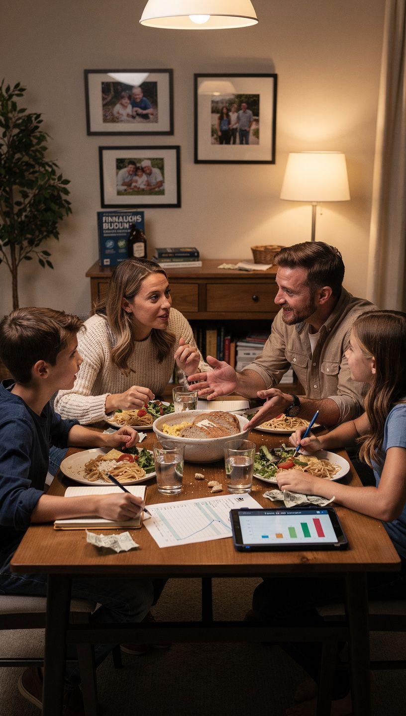 Modern könyvtári polc könyvekkel a pénzügyi önfejlesztés témakörében, strukturált olvasmánylistákhoz.