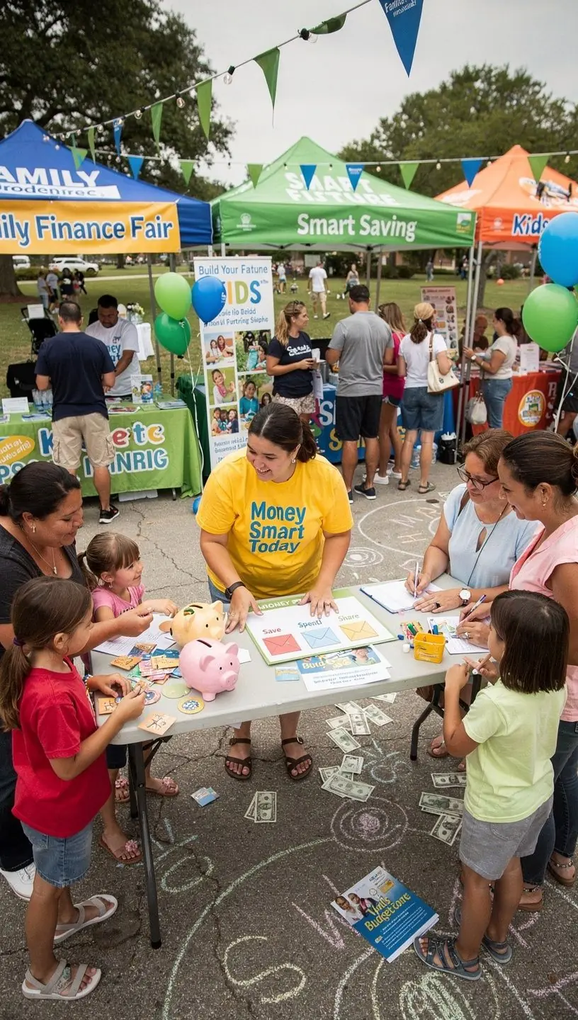 Digitális eszközön megjelenő pénzügyi tervező alkalmazás egy fiatal szakember kezében.